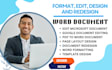 do microsoft word document formatting editing and redesign