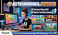 create professional ai thumbnails with perfect video SEO