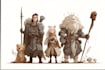 illustrate a professional dnd rpg character art