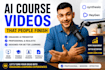 create ai elearning videos with synthesia, heygen ai avatar