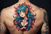 make anime tattoo design