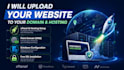 deploy and upload your website to your domain and hosting