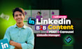 manage and grow your linkedin page with b2b content