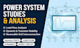 do power system studies load flow and dynamic stability in psse