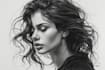 draw a rough charcoal sketch