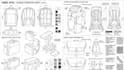 do bag design, backpack, handbag, luggage, wallet design and make a tech pack