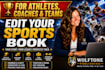 edit your sports book