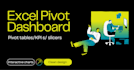 create excel pivot table, dashboard with charts and KPI