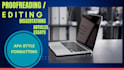 do proofreading and editing services in apa