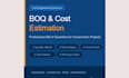 prepare boq and cost estimation for civil construction project