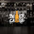 design creative wine beer logo