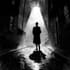 create vintage comic, horror and sci fi art