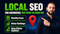 provide cheap monthly local SEO service with gbp posts