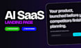 build an ai saas landing page with waitlist and SEO