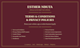 draft privacy policies, terms and conditions