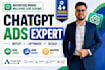 manage and setup chatgpt ad, pixel setup for your business