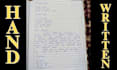provide personalized handwritten notes, letters, messages and anything