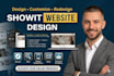 showit website showit template showit website redesign showit customization