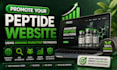 promote your peptide website using organic marketing techniques