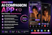 develop saas ai nsfw web, ai character chatbot, ai companion app