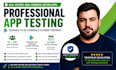 provide quality 12 testers, android tester 20 app tester,closed testing android