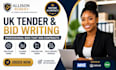 handle UK cleaning tender security tender construction bid and proposal
