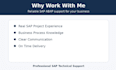 provide sap abap development and technical support