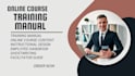 create training manual, user manual, training course, instructional manual, sop