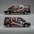 do clean and professional car wrap, vehicle wrap design