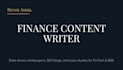write SEO finance and investing blog content for your business