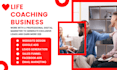 design life coaching website, consulting website, life coach website
