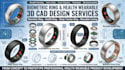 develop biometric ring, health ring, sleep tracker ring wearable casing device