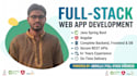 build a full stack web app with spring boot and angular