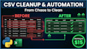 automate your excel or CSV data processing with python