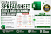 clean excel spreadsheet, excel data cleaning, data cleanup