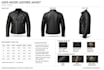 make premium leather jacket , coat , streetwear and tech pack