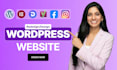design wix studio website, wix redesign and wix website development