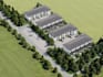 design 3d township masterplan villa housing site plan layout real estate render