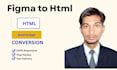 convert figma to html ,psd, xd to html responsive bootstrap