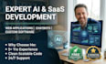 create ai website,ai chatbot, saas app, ai web application, ai mobile ap