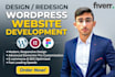 build a premium wordpress website or redesign using elementor pro