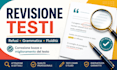 proofread and edit texts in italian