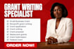write grant writing grant proposal grants application grant research