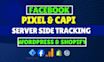 fix or setup ga4 GTM meta pixel  capi server side tracking