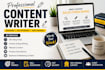write 100 percent human SEO friendly blog articles
