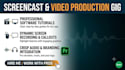 do professional screencasting, screen recording services