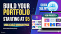 create a modern responsive portfolio website in just 2 days