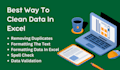 data entry, data clening,data formatting and PDF to excel