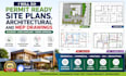do permit ready site plans, architectural mep drawings, drainage plan in USA