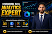 be your statistical data analytics and visualization expert